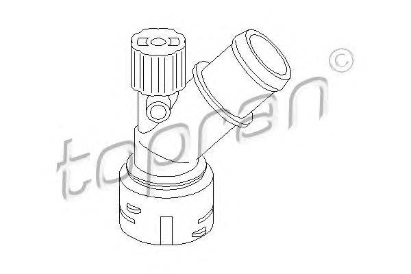 Фланец охлаждающей жидкости TOPRAN 111243