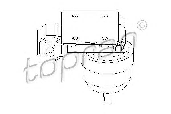 Подвеска, двигатель TOPRAN 107963
