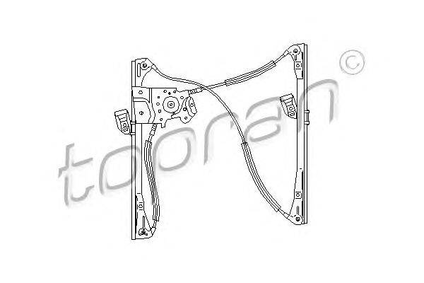 Подъемное устройство для окон TOPRAN 111710