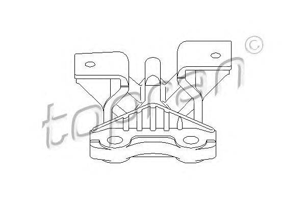 Подвеска, двигатель TOPRAN 207 762