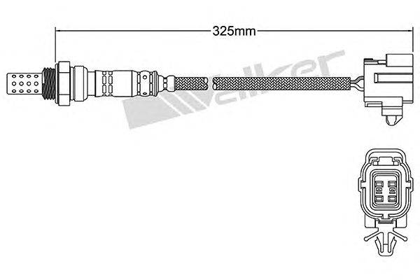 Лямбда-зонд WALKER PRODUCTS 250-24629