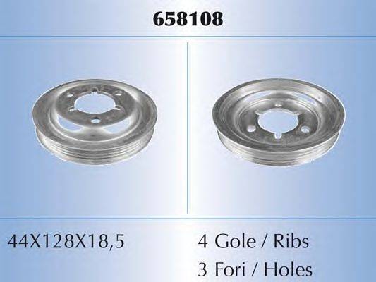 Ременный шкив, коленчатый вал MALÒ 658108