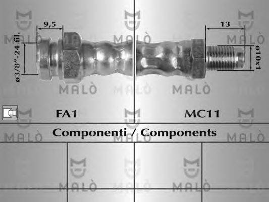 Тормозной шланг MALÒ 8325