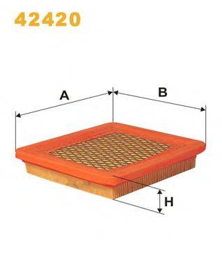 Воздушный фильтр WIX FILTERS 42420