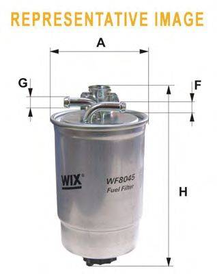 WIX FILTERS (НОМЕР: WF8197) Топливный фильтр