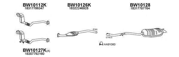 Система выпуска ОГ VENEPORTE 100080