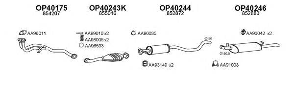 Система выпуска ОГ VENEPORTE 400276