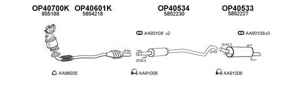Система выпуска ОГ VENEPORTE 400305