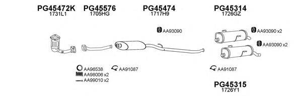 Система выпуска ОГ VENEPORTE 450478