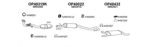 Система выпуска ОГ VENEPORTE 770037
