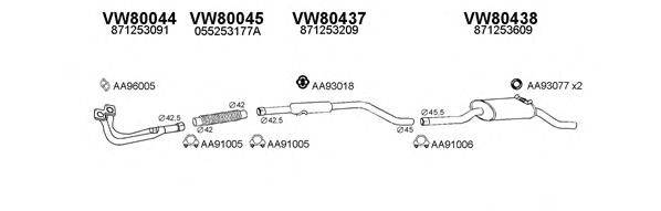 Система выпуска ОГ VENEPORTE 800164