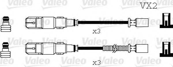 Комплект проводов зажигания VALEO 346071