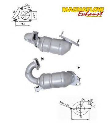 Катализатор MAGNAFLOW 76353D