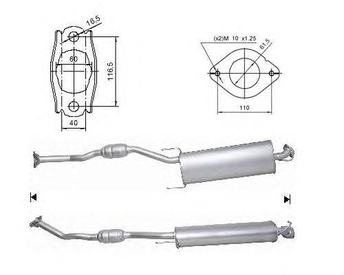 Катализатор MAGNAFLOW 68014D