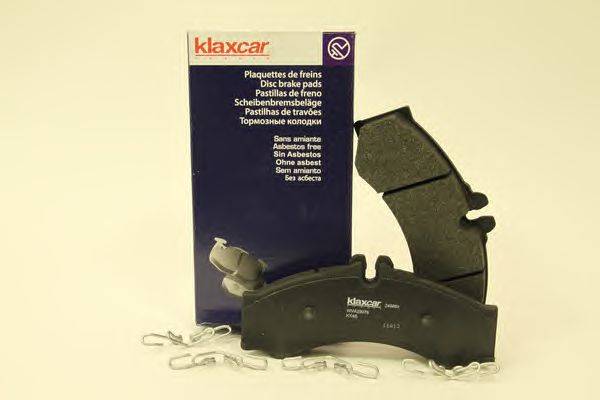 Комплект тормозных колодок, дисковый тормоз KLAXCAR FRANCE 24989