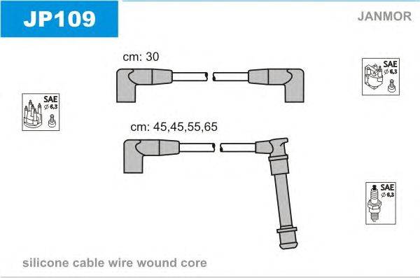 Комплект проводов зажигания JANMOR JP109