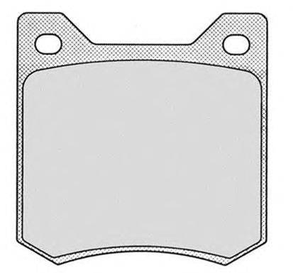 Комплект тормозных колодок, дисковый тормоз RAICAM 20161