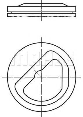 Поршень PERFECT CIRCLE 56 03268 1