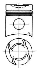 Поршень KOLBENSCHMIDT 92964600