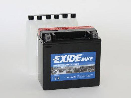 Стартерная аккумуляторная батарея EXIDE YTX14L-BS