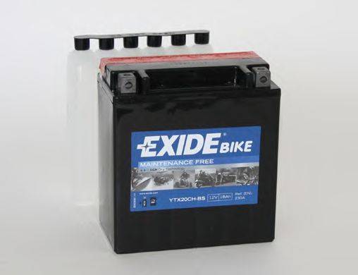 Стартерная аккумуляторная батарея EXIDE YTX20CH-BS