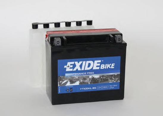 Стартерная аккумуляторная батарея EXIDE YTX20HL-BS
