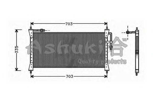 Конденсатор, кондиционер ASHUKI QJ00-10