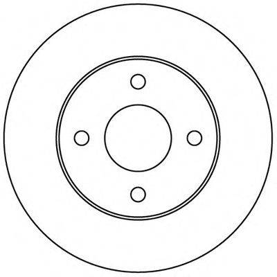 Тормозной диск SIMER D2126