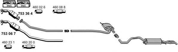 Система выпуска ОГ ERNST 010498