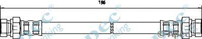 Тормозной шланг APEC braking HOS3609