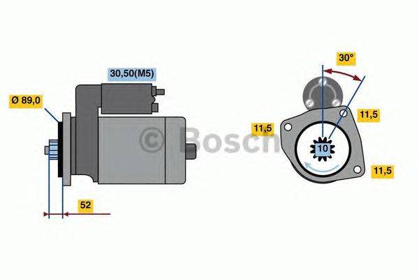 Стартер BOSCH 2294