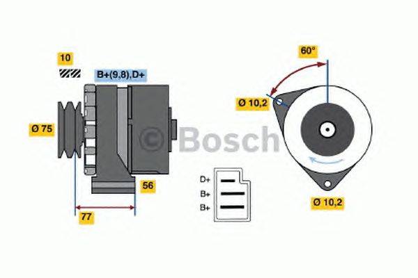 Генератор BOSCH 3280