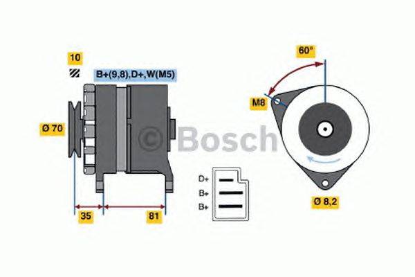 Генератор BOSCH 3420