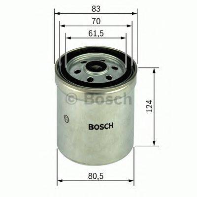 Топливный фильтр BOSCH 1457434050