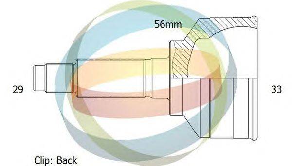 Шарнирный комплект, приводной вал ODM-MULTIPARTS 12-060115