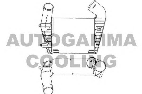 Интеркулер AUTOGAMMA 101865