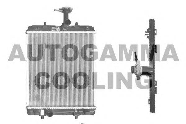 Радиатор, охлаждение двигателя AUTOGAMMA 103683