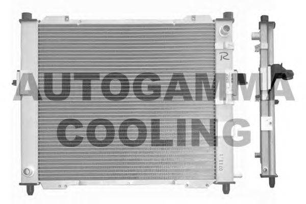 Радиатор, охлаждение двигателя AUTOGAMMA 104200