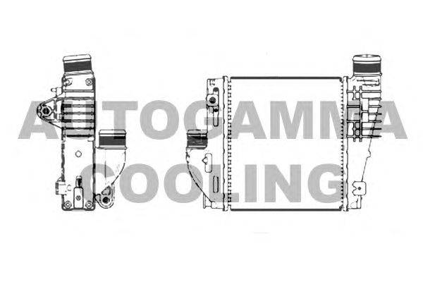 Интеркулер AUTOGAMMA 107305