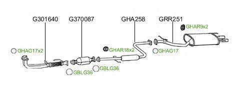 Система выпуска ОГ GT Exhaust 906