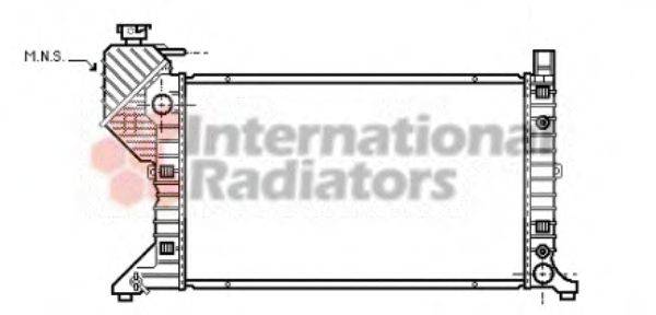 Радиатор, охлаждение двигателя 4SEASONS 118130