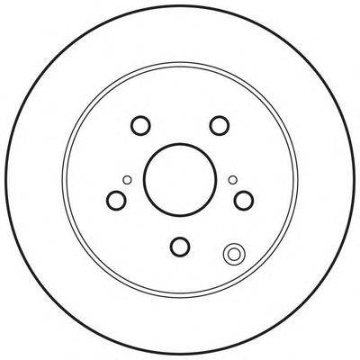 Тормозной диск BENDIX 562684BC