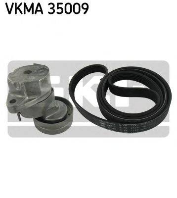 Поликлиновой ременный комплект SKF VKMA 35009