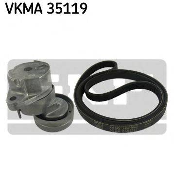 Поликлиновой ременный комплект SKF VKMA 35119