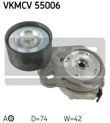 Натяжной ролик, поликлиновой  ремень SKF VKMCV55006