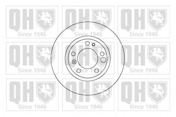 Тормозной диск QUINTON HAZELL BDC4534