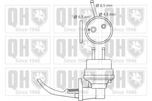 Топливный насос QUINTON HAZELL QFP235