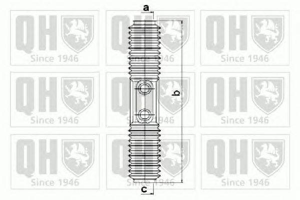 Комплект пылника, рулевое управление QUINTON HAZELL QG1267