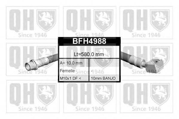 Тормозной шланг QUINTON HAZELL BFH4988