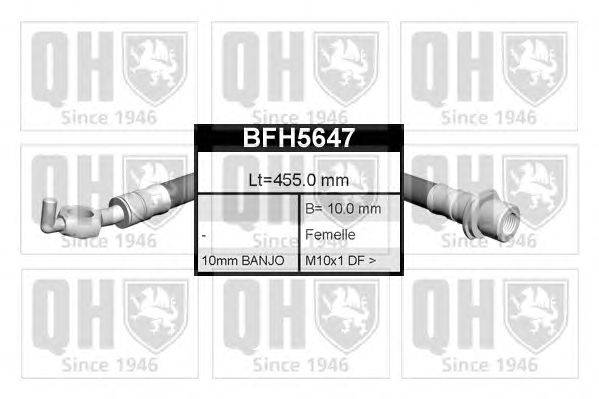 Тормозной шланг QUINTON HAZELL BFH5647